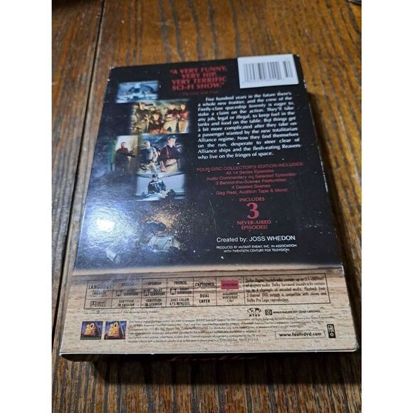 Firefly Joss Whedons The Complete Series 4 DVD  Set - Picture 2 of 4